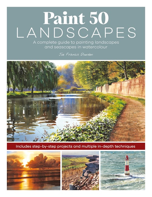 Book cover image for Paint 50 Landscapes ISBN: 9781446309834