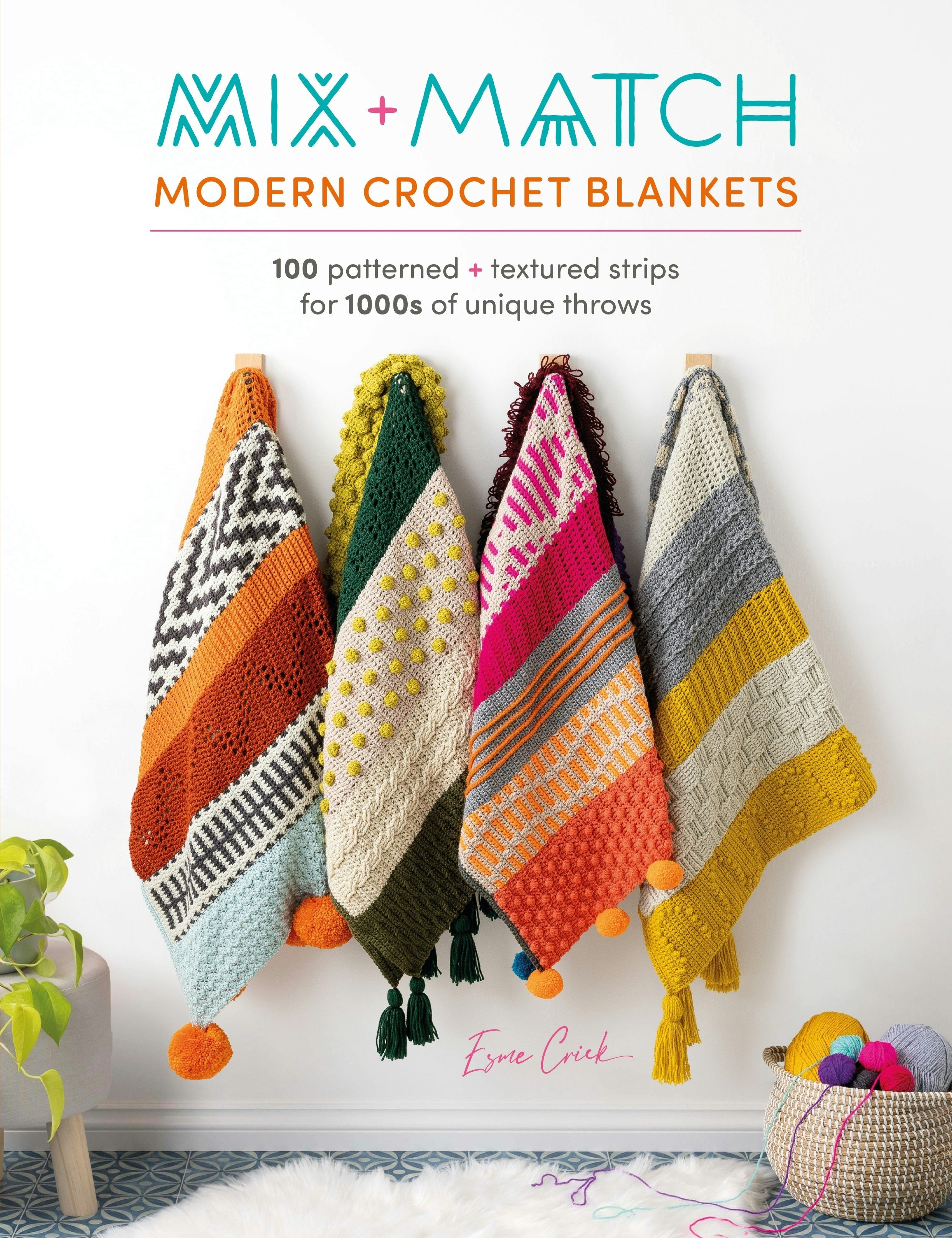 Book cover image for Mix and Match Modern Crochet Blankets ISBN: 9781446309865