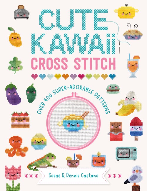 Book cover image for Cute Kawaii Cross Stitch ISBN: 9781446309971