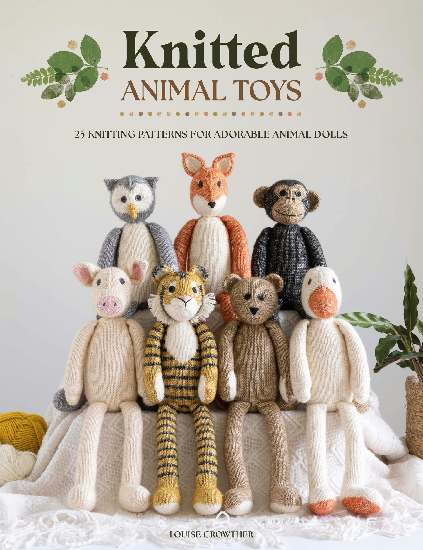 Book cover image for Knitted Animal Toys ISBN: 9781446310076