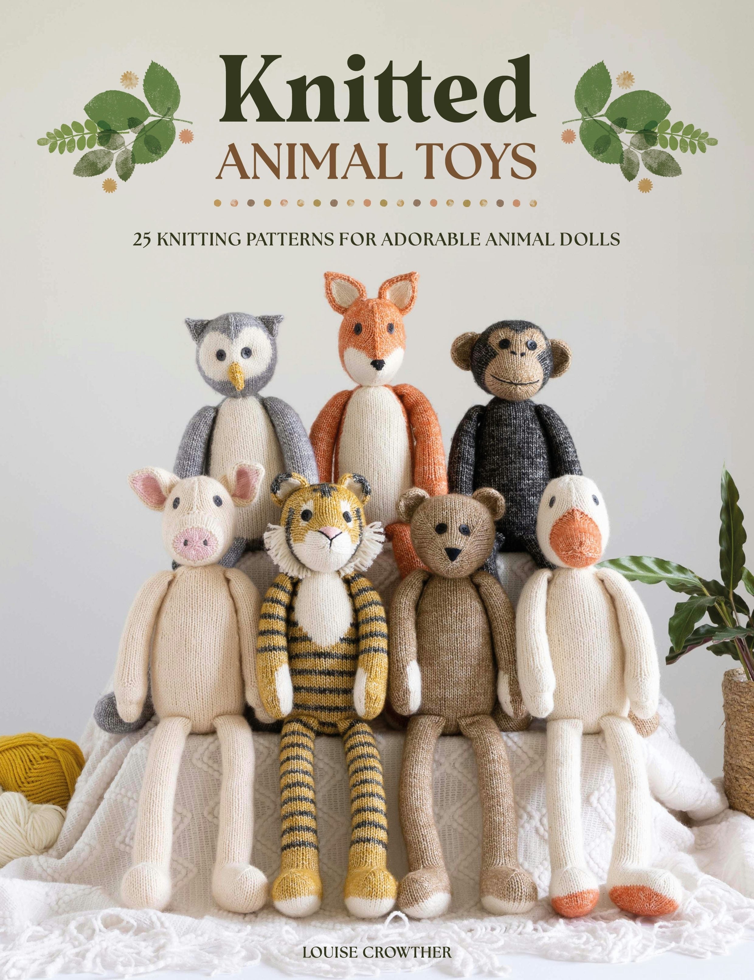 Book cover image for Knitted Animal Toys ISBN: 9781446310076