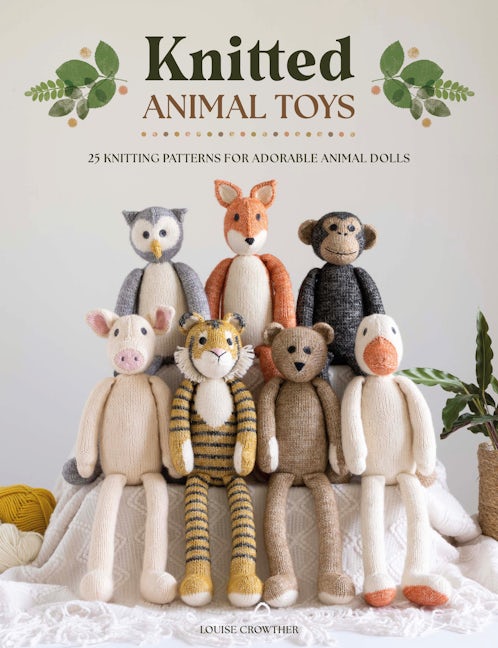 Book cover image for Knitted Animal Toys ISBN: 9781446310083