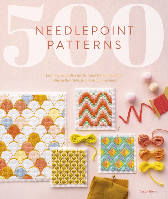 Book cover image for 500 Needlepoint Patterns ISBN: 9781446310670