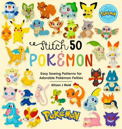 Cover image for Stitch 50 Pokémon, isbn: 9781446312827