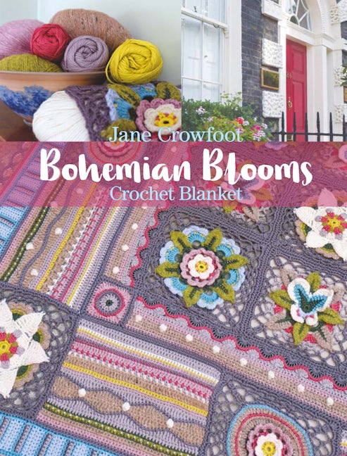 Book cover image for Bohemian Blooms Crochet Blanket ISBN: 9781446313503