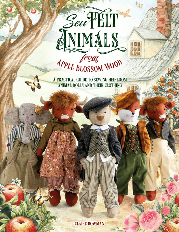 Cover image for Sew Felt Animals From Apple Blossom Wood, isbn: 9781446314272