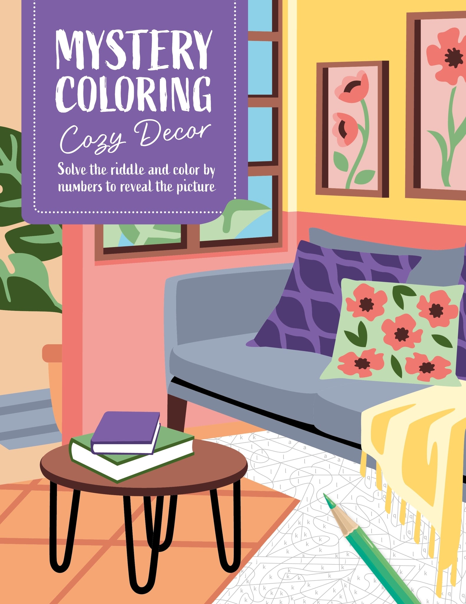 Cover image for Mystery Coloring Cozy Decor ISBN 9781446318638