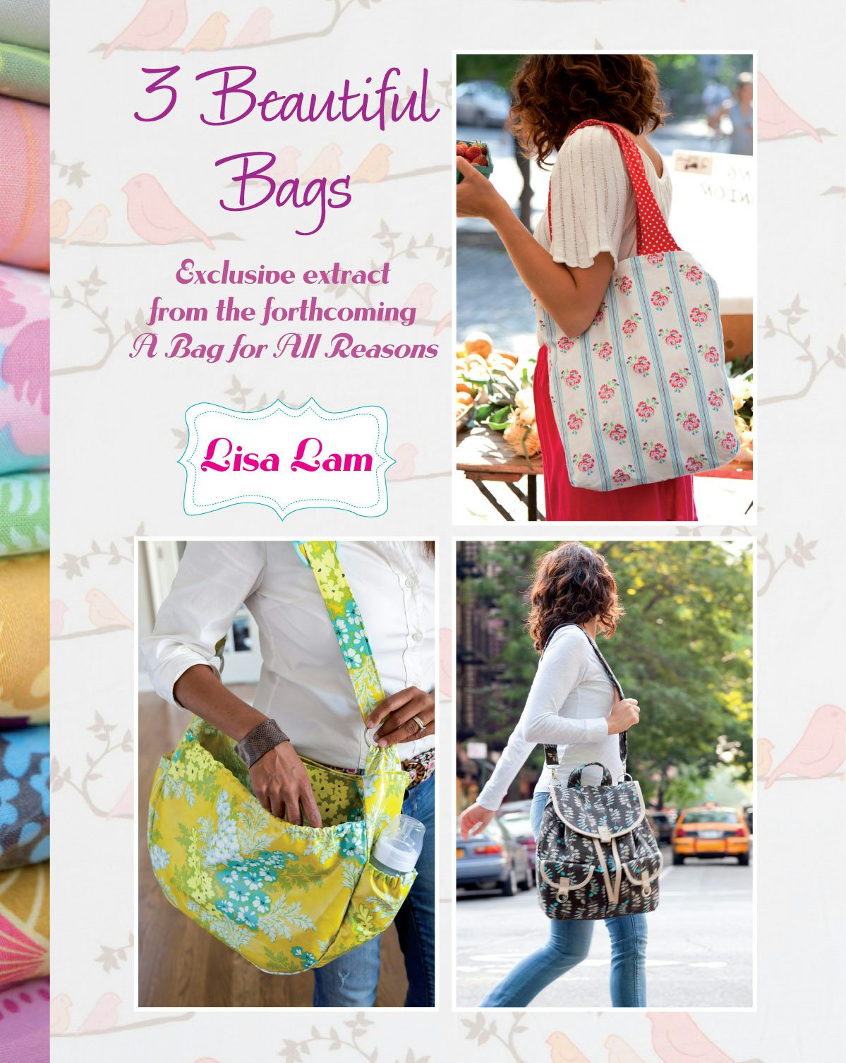 Book cover image for 3 Beautiful Bags ISBN: 9781446357286