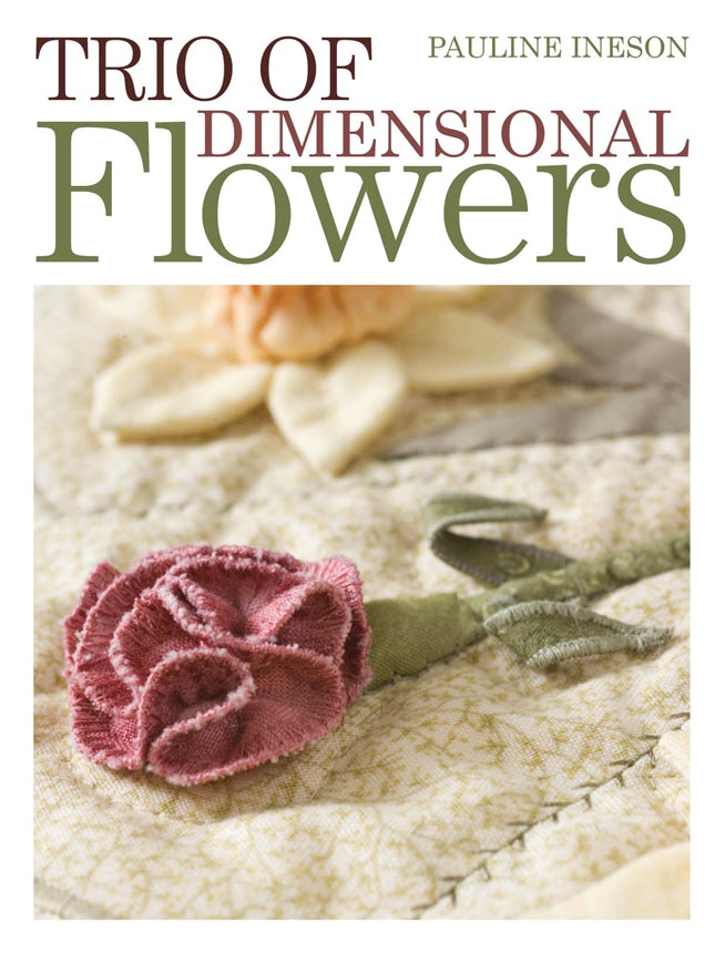 Book cover image for Trio of Dimensional Flowers ISBN: 9781446359631