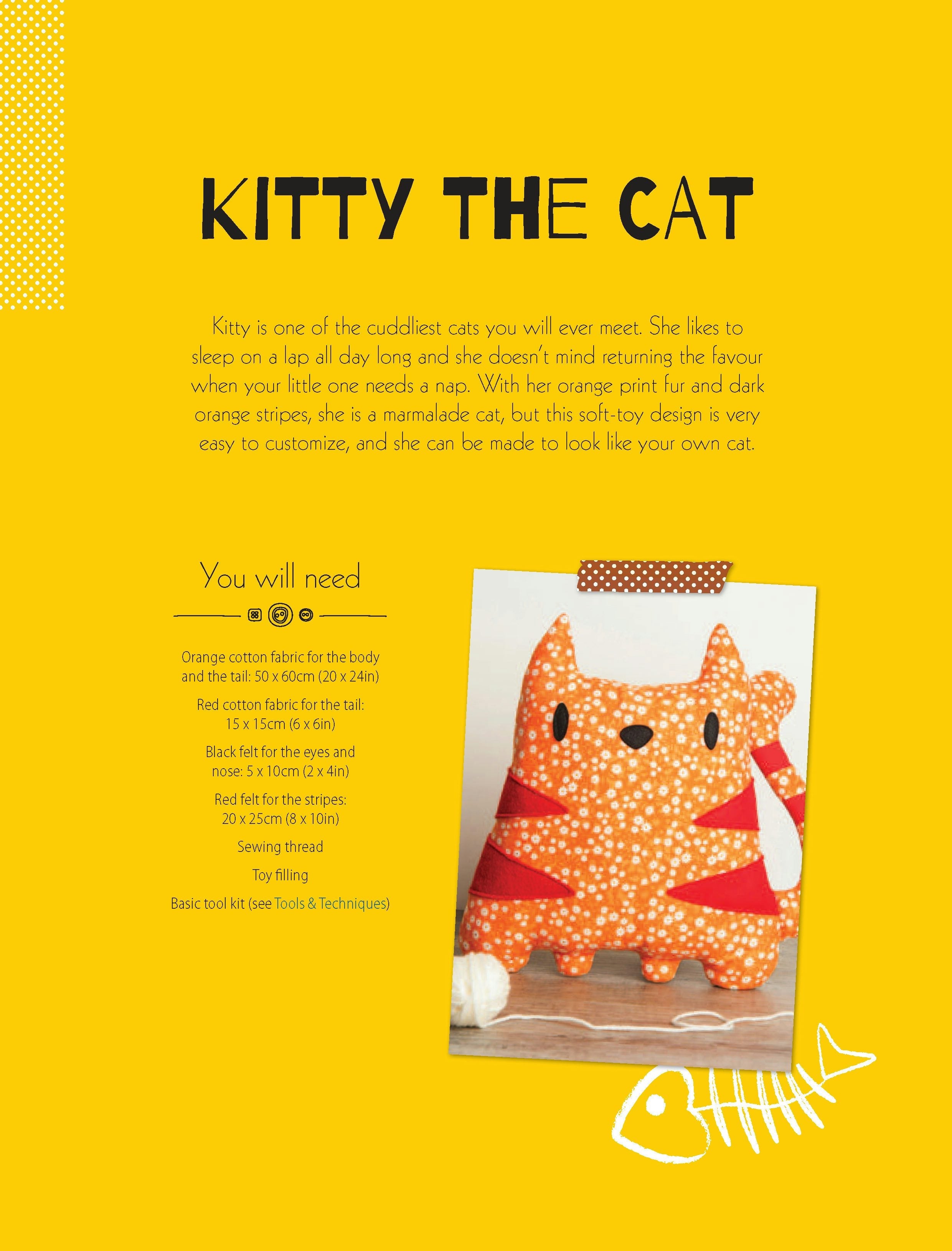 Book cover image for Kitty the Cat Soft Toy Pattern ISBN: 9781446369869