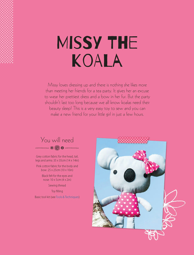 Cover image for Missy the Koala Soft Toy Pattern, isbn: 9781446369883