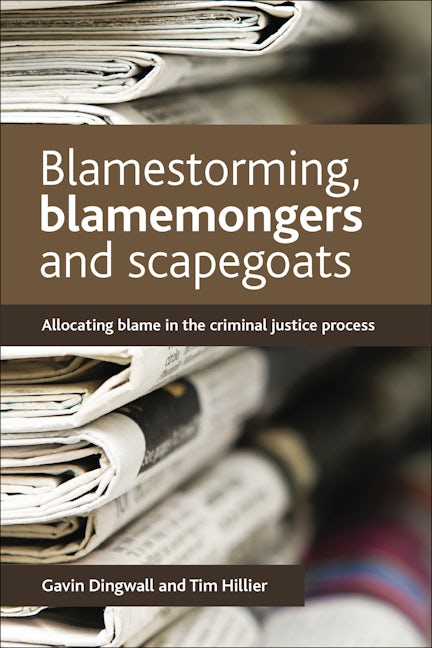 Book cover image for Blamestorming, Blamemongers and Scapegoats ISBN: 9781447305002