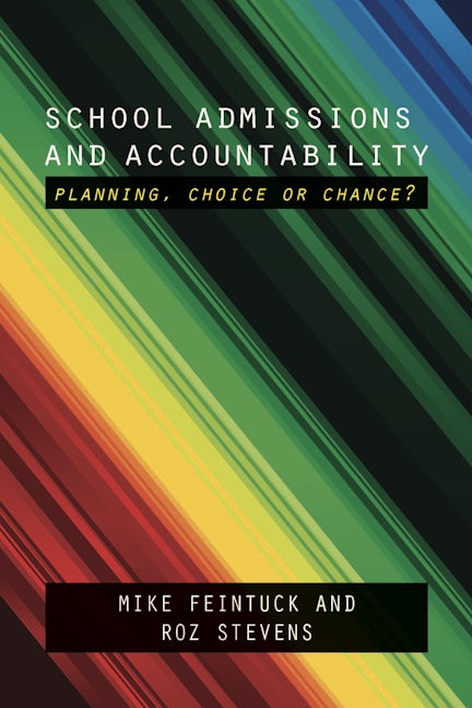 Book cover image for School Admissions and Accountability ISBN: 9781447306221