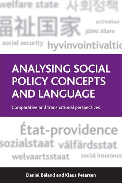 Analysing Social Policy Concepts and Language