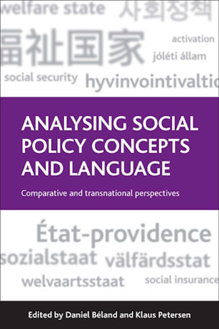 Book cover image for Analysing Social Policy Concepts and Language ISBN: 9781447306443
