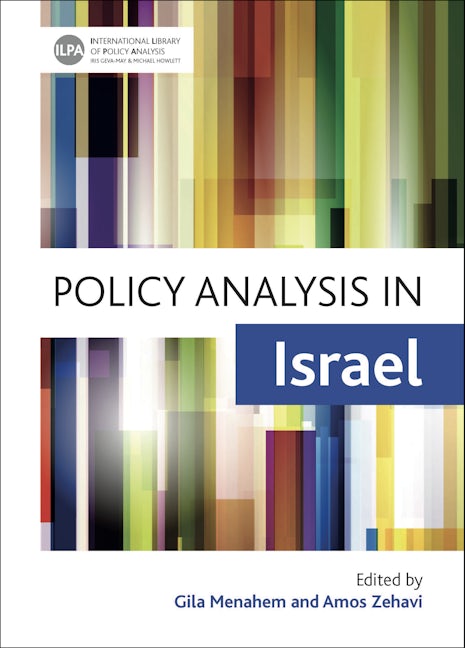 Book cover image for Policy Analysis in Israel ISBN: 9781447308041