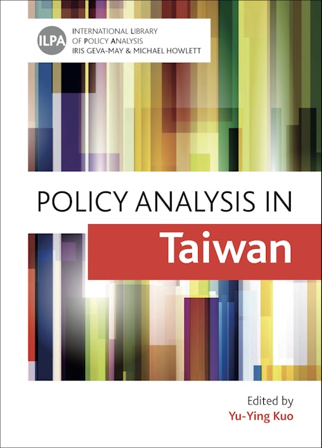 Book cover image for Policy Analysis in Taiwan ISBN: 9781447308300