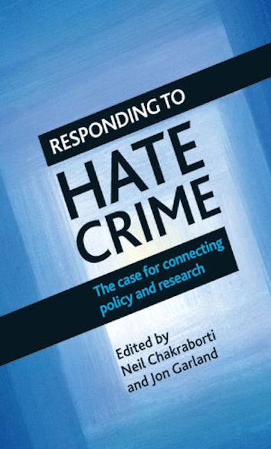 Book cover image for Responding to Hate Crime ISBN: 9781447308775