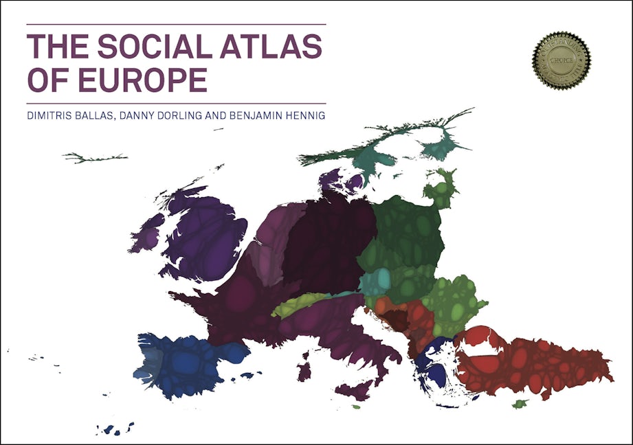 Book cover image for The Social Atlas of Europe ISBN: 9781447313533