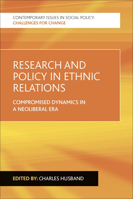 Book cover image for Research and Policy in Ethnic Relations ISBN: 9781447314905