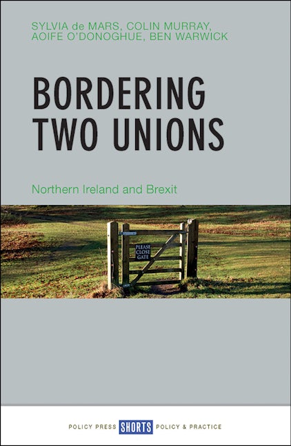Book cover image for Bordering Two Unions ISBN: 9781447317241