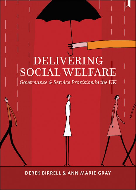 Book cover image for Delivering Social Welfare ISBN: 9781447319177