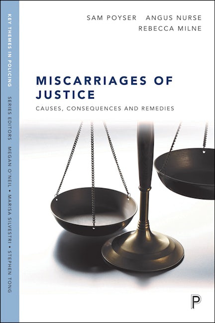 Book cover image for Miscarriages of Justice ISBN: 9781447327431