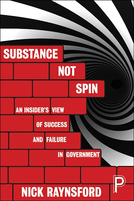 Book cover image for Substance Not Spin ISBN: 9781447331926