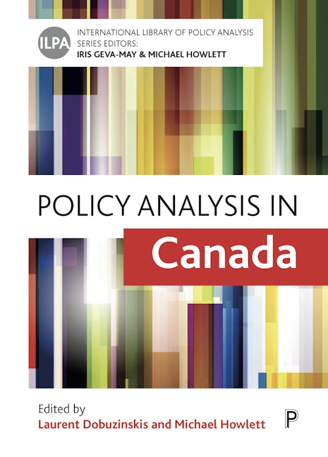 Book cover image for Policy Analysis in Canada ISBN: 9781447346036