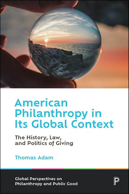 Book cover image for American Philanthropy in Its Global Context ISBN: 9781447367475