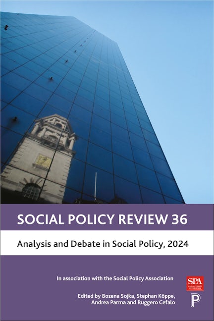 Book cover image for Social Policy Review 36 ISBN: 9781447373575