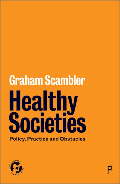 Book cover image for Healthy Societies ISBN: 9781447375302