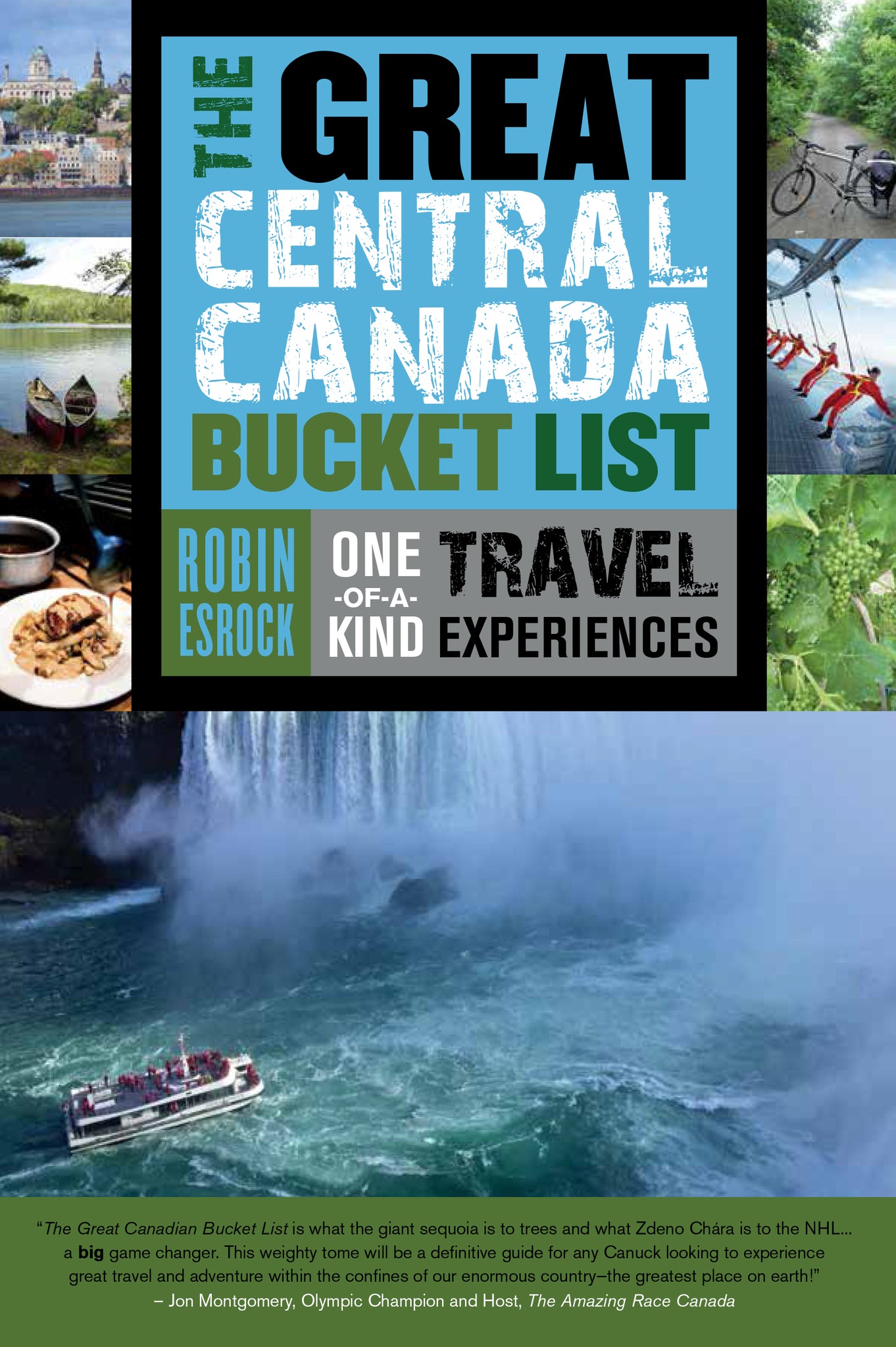 Cover image for The Great Central Canada Bucket List ISBN 9781459729681