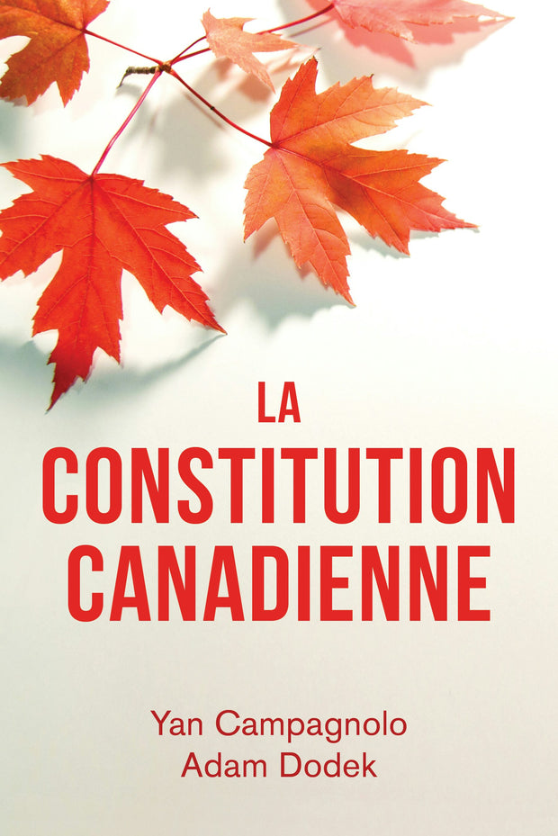 Cover image for La Constitution canadienne, isbn: 9781459744424