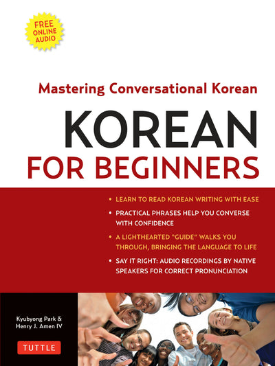 Cover image for Korean for Beginners, isbn: 9781462901036