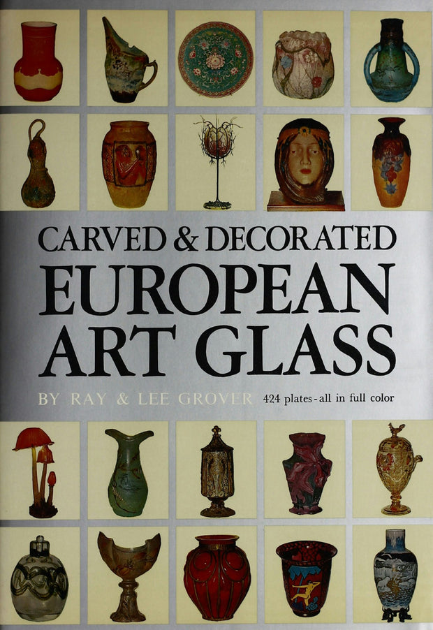 Cover image for Carved & Decorated European Art Glass, isbn: 9781462909650