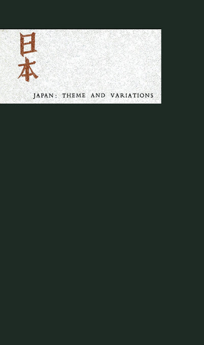 Cover image for Japan: Theme & Variations, isbn: 9781462911431