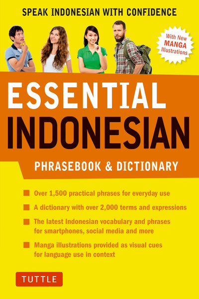 Cover image for Essential Indonesian Phrasebook & Dictionary, isbn: 9781462913381