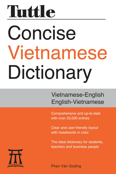 Cover image for Tuttle Concise Vietnamese Dictionary, isbn: 9781462914173