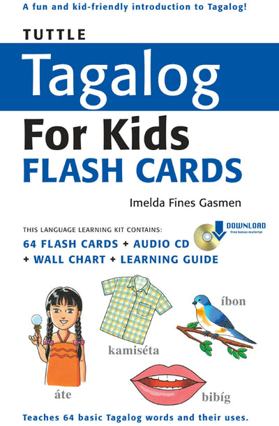 Cover image for Tuttle Tagalog for Kids Flash Cards Kit Ebook, isbn: 9781462914753