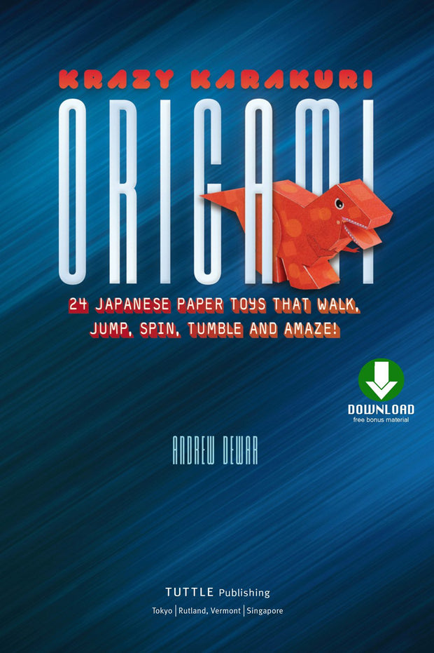 Cover image for Krazy Karakuri Origami, isbn: 9781462915798