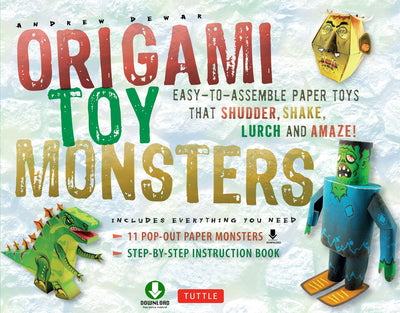 Cover image for Origami Toy Monsters Kit Ebook, isbn: 9781462917037