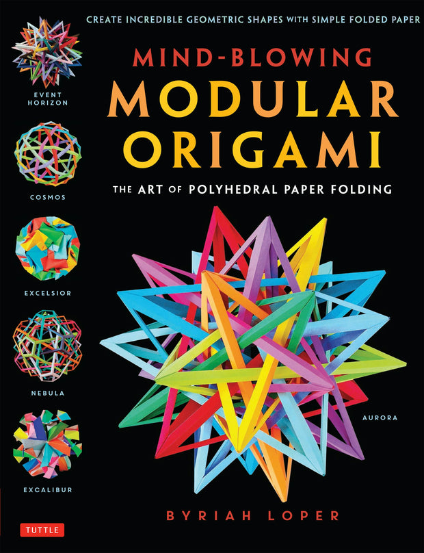 Cover image for Mind-Blowing Modular Origami, isbn: 9781462917716