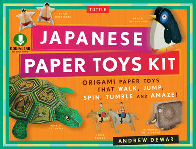 Cover image for Japanese Paper Toys Kit, isbn: 9781462918911
