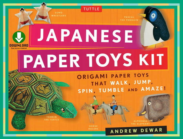 Cover image for Japanese Paper Toys Kit, isbn: 9781462918911