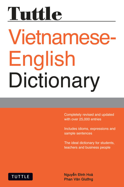 Cover image for Tuttle Vietnamese-English Dictionary, isbn: 9781462919062