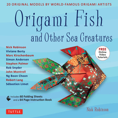 Cover image for Origami Fish and Other Sea Creatures Ebook, isbn: 9781462920310