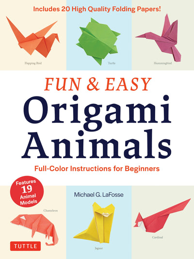 Cover image for Fun & Easy Origami Animals Ebook, isbn: 9781462920822