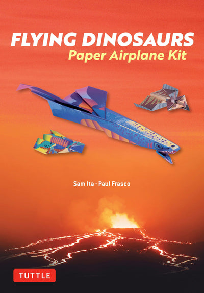 Cover image for Flying Dinosaurs Paper Airplane Kit, isbn: 9781462923700