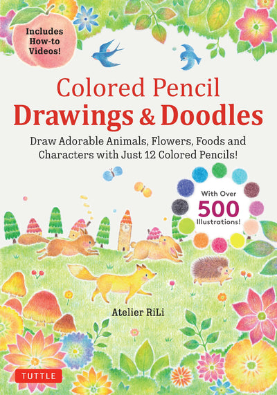 Cover image for Colored Pencil Drawings & Doodles, isbn: 9781462924844
